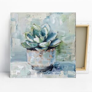 Succulent Serenity Art