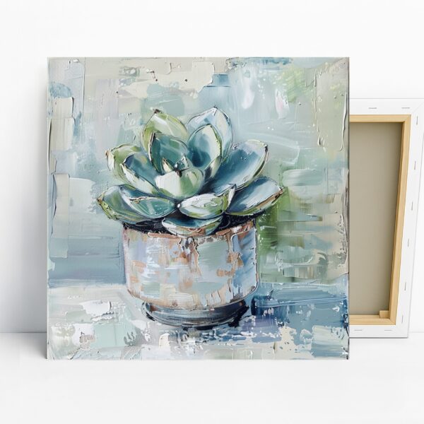 Succulent Serenity Art