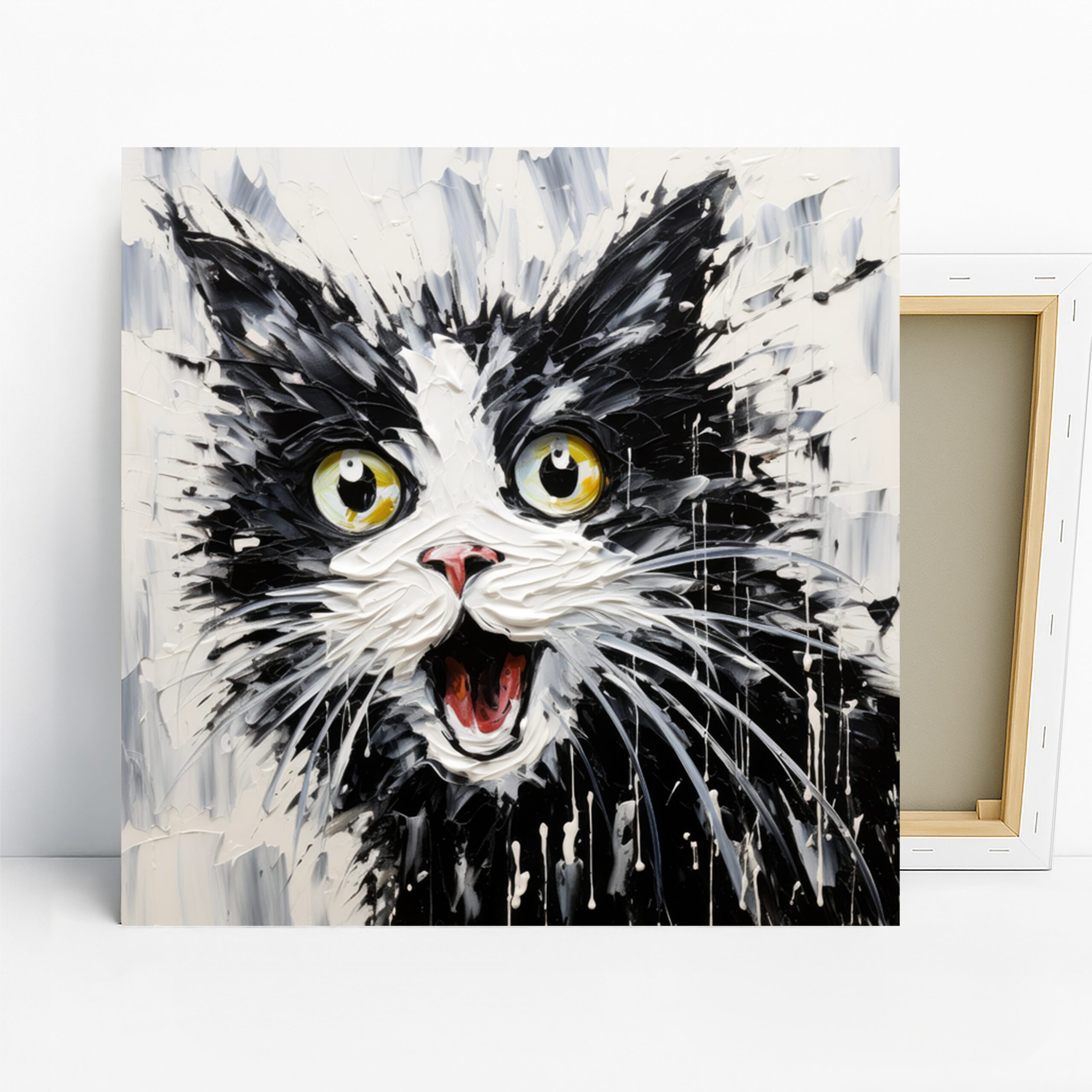 1.jpg Cat Scream Art