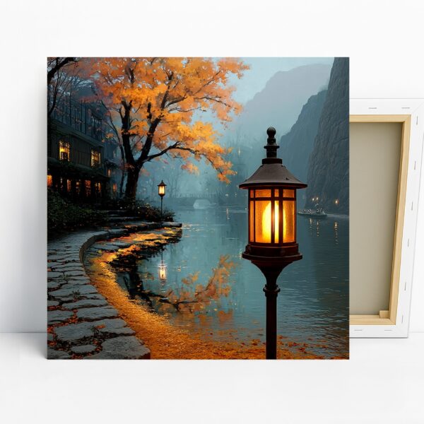 Autumn Lantern Art