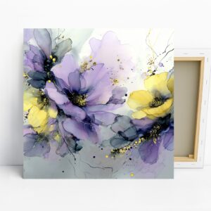 Lavender and Lemon Bloom Art
