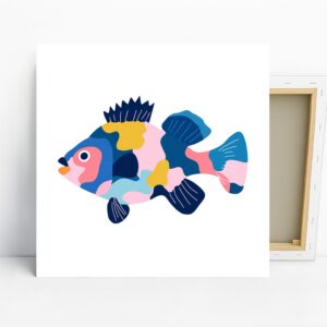 Colorful Fish Art