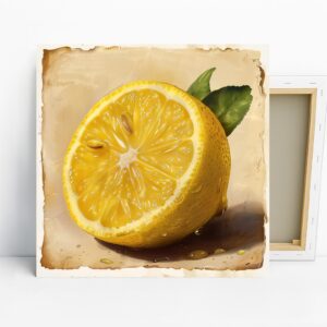 Lemon Slice Art
