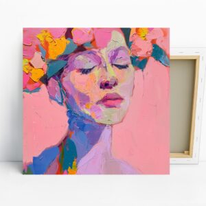 Vibrant Face Art