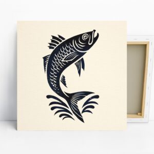 Jumping Fish Art