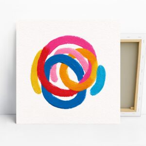 Colorful Swirl Art
