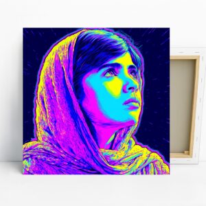 Neon Portrait Art