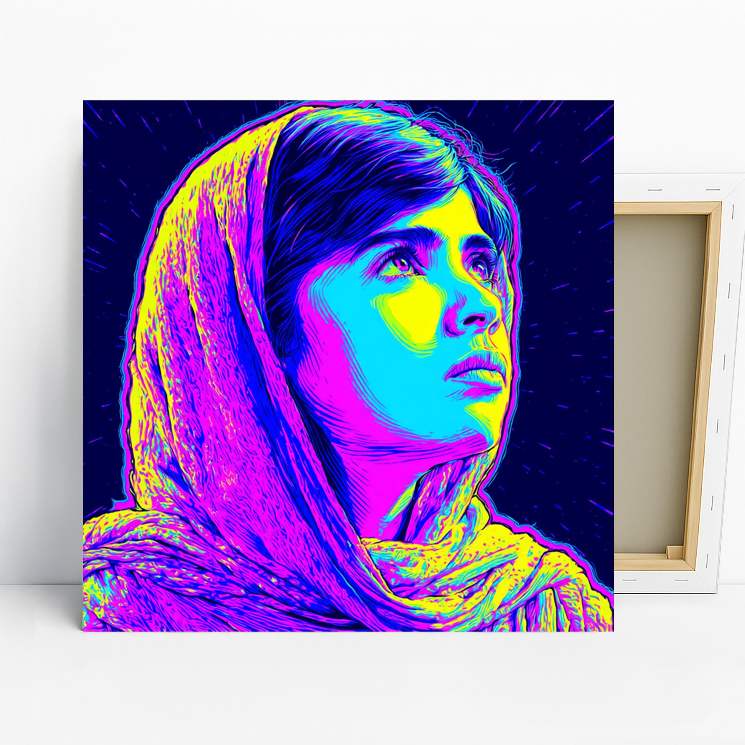 1.jpg Neon Portrait Art