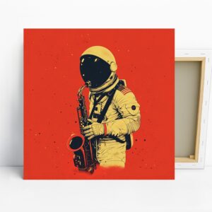Space Jazz Astronaut Art
