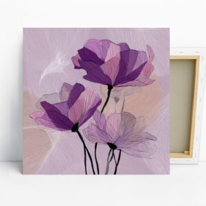 Purple Poppy Art