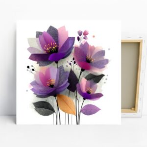 Purple Blossom Art