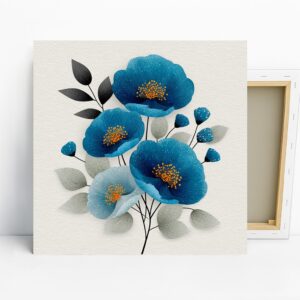 Blue Poppy Art