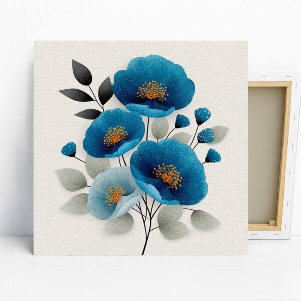 Blue Poppy Art