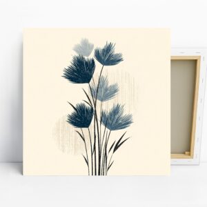 Palm Frond Silhouette Art