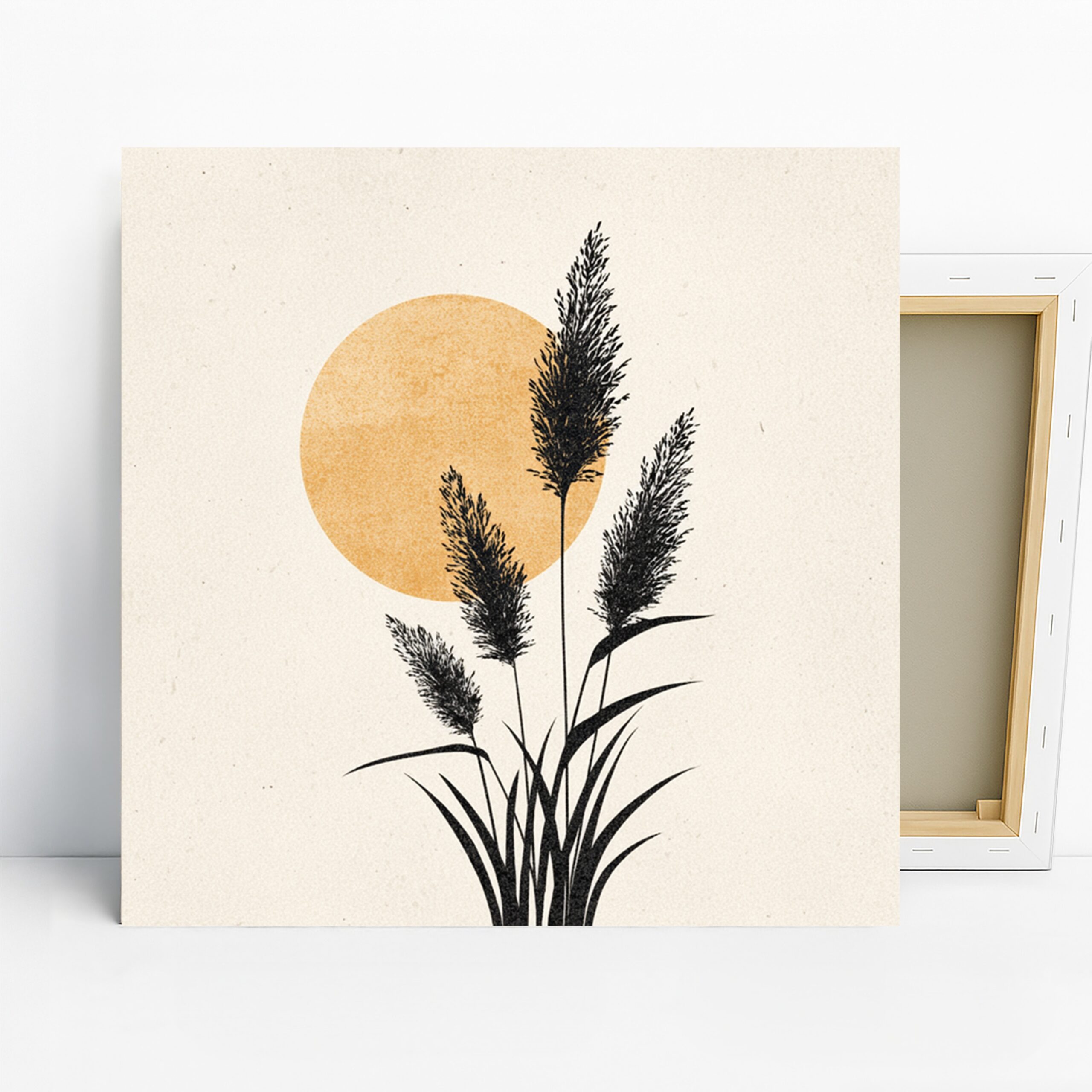 1.jpg Sunset Grass Silhouette Art