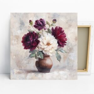 Elegant Peony Bouquet Art