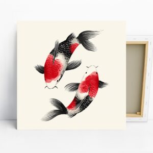 Koi Fish Art