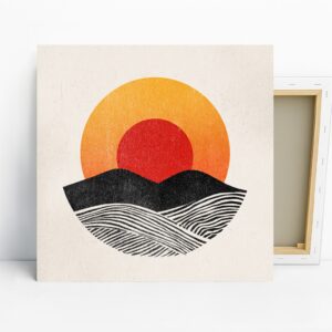 Sunset Horizon Art