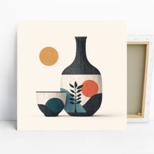 Geometric Vase Art