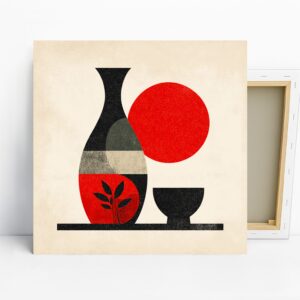 Geometric Vase Art