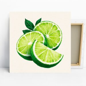 Lime Slice Art