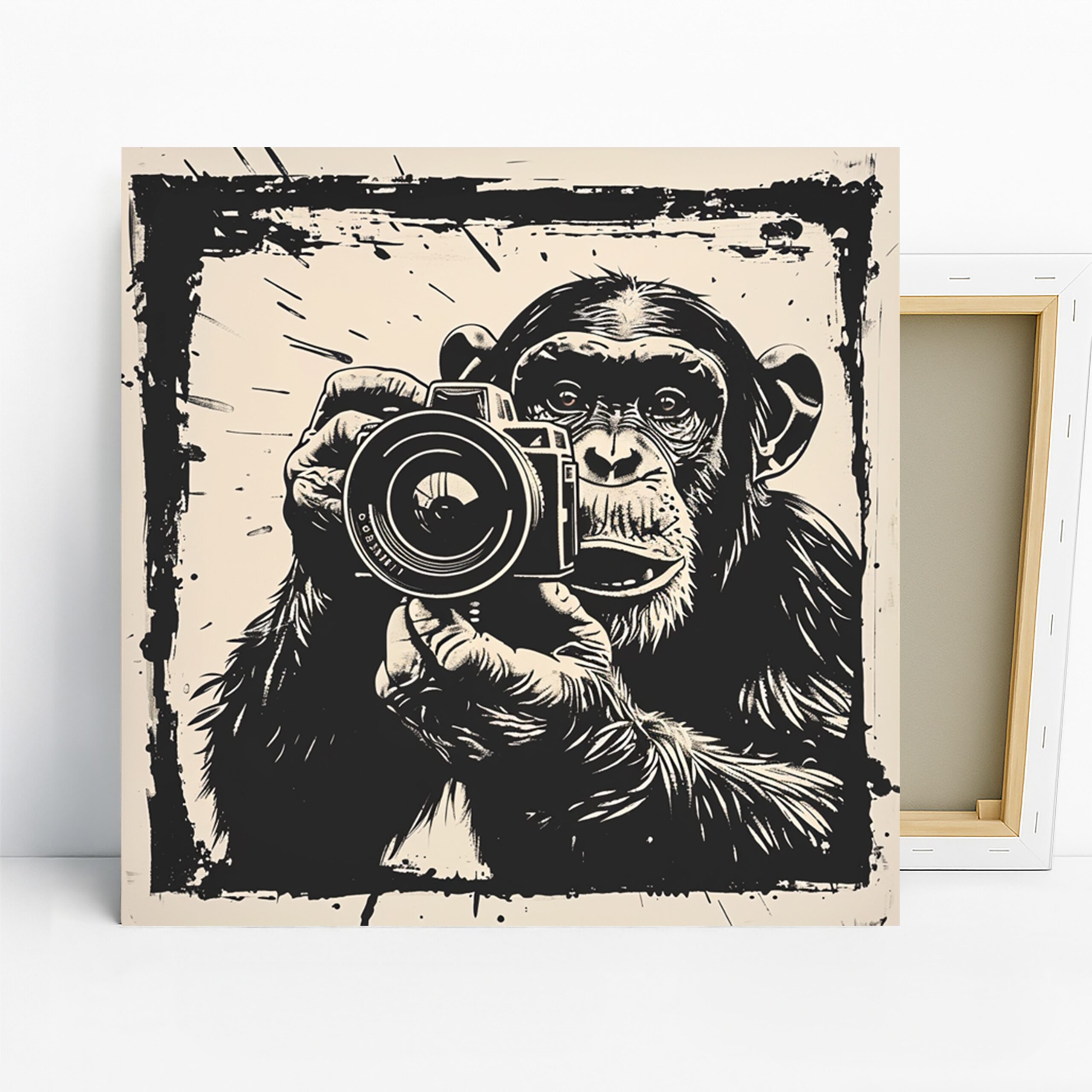 1.jpg Chimp Wall Art