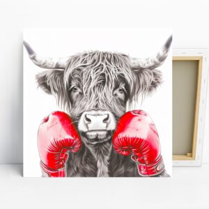Highland Cow Art
