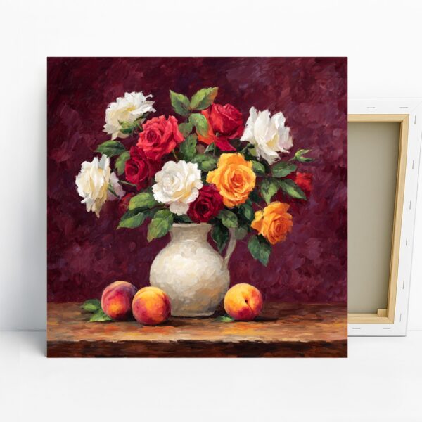 Vibrant Rose Bouquet Art