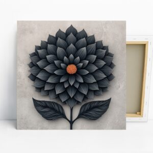 Dark Lotus Blossom Art