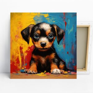 Dachshund Puppy Art