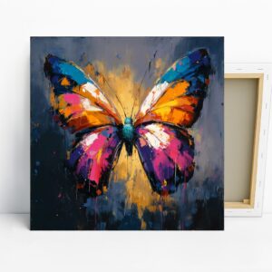 Butterfly Art Canvas or Poster