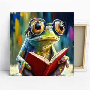 Professor Frog Art