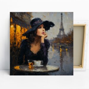 Paris Cafe Elegance Art