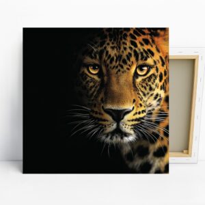 Leopard Face Art