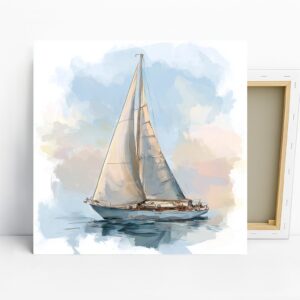 Sailboat Serenity Art