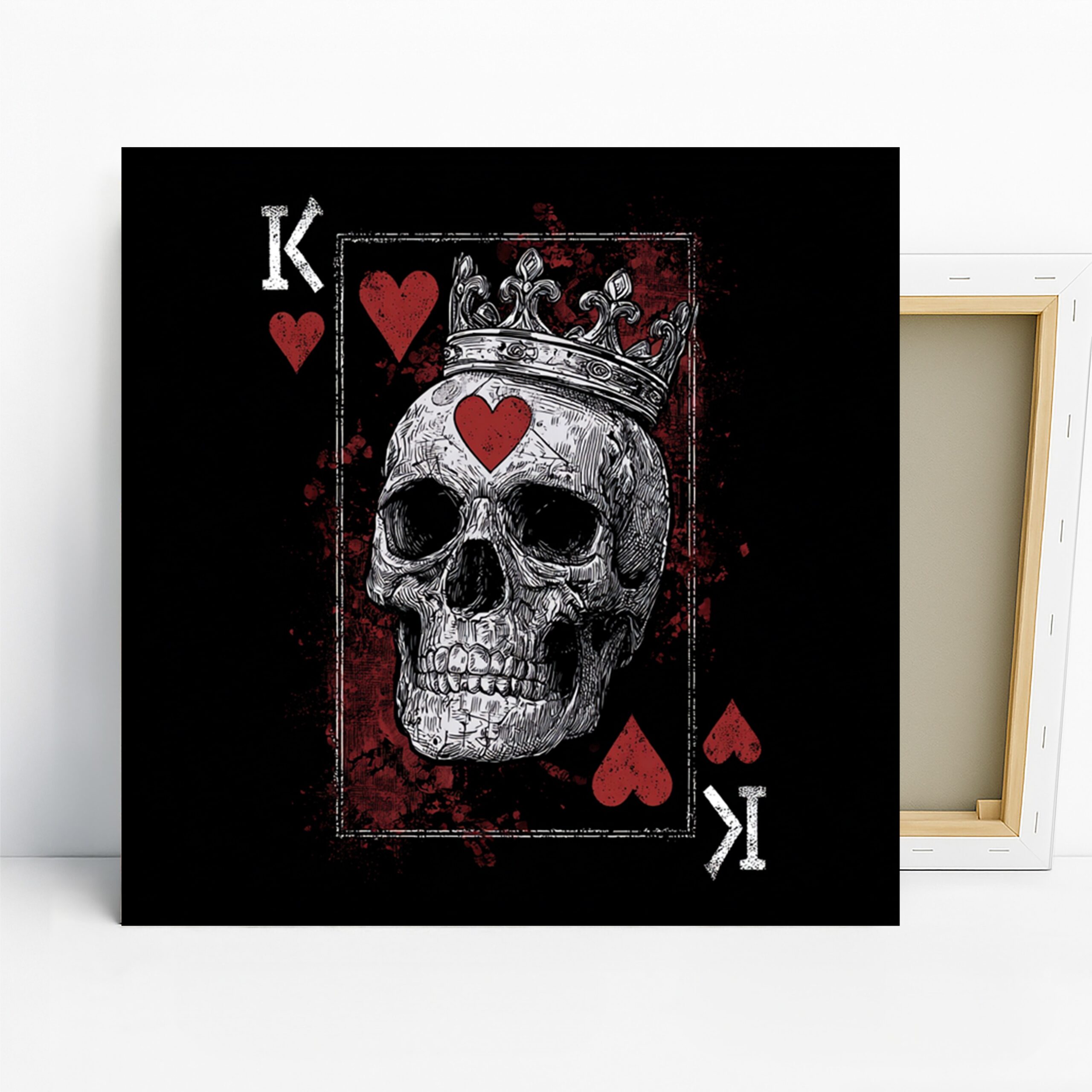 1.jpg King of Hearts Skull Art
