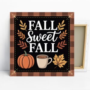 Fall Plaid Pumpkin Art