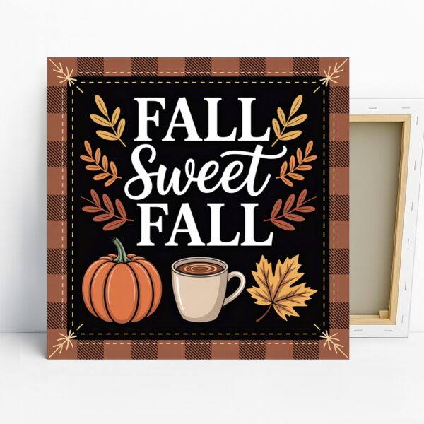 Fall Plaid Pumpkin Art