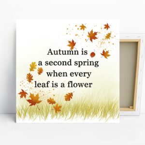 Autumn Leaf Flower Art
