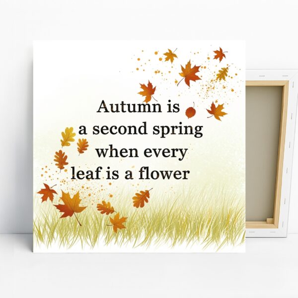 Autumn Leaf Flower Art