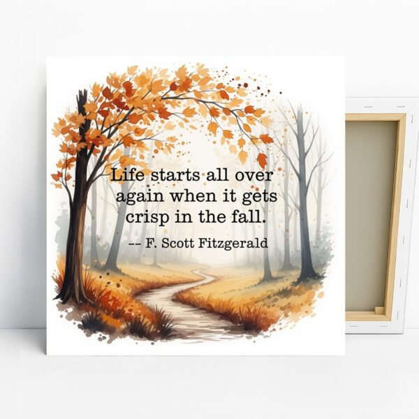 Autumn Forest Path Art