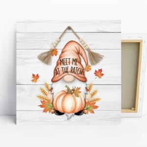 Autumn Gnome Pumpkin Patch Art