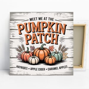 Autumn Pumpkin Patch Art