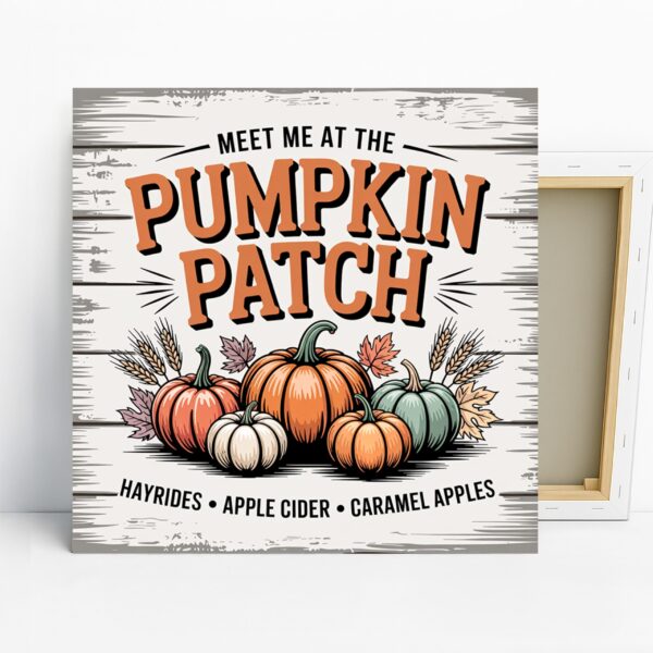 Autumn Pumpkin Patch Art