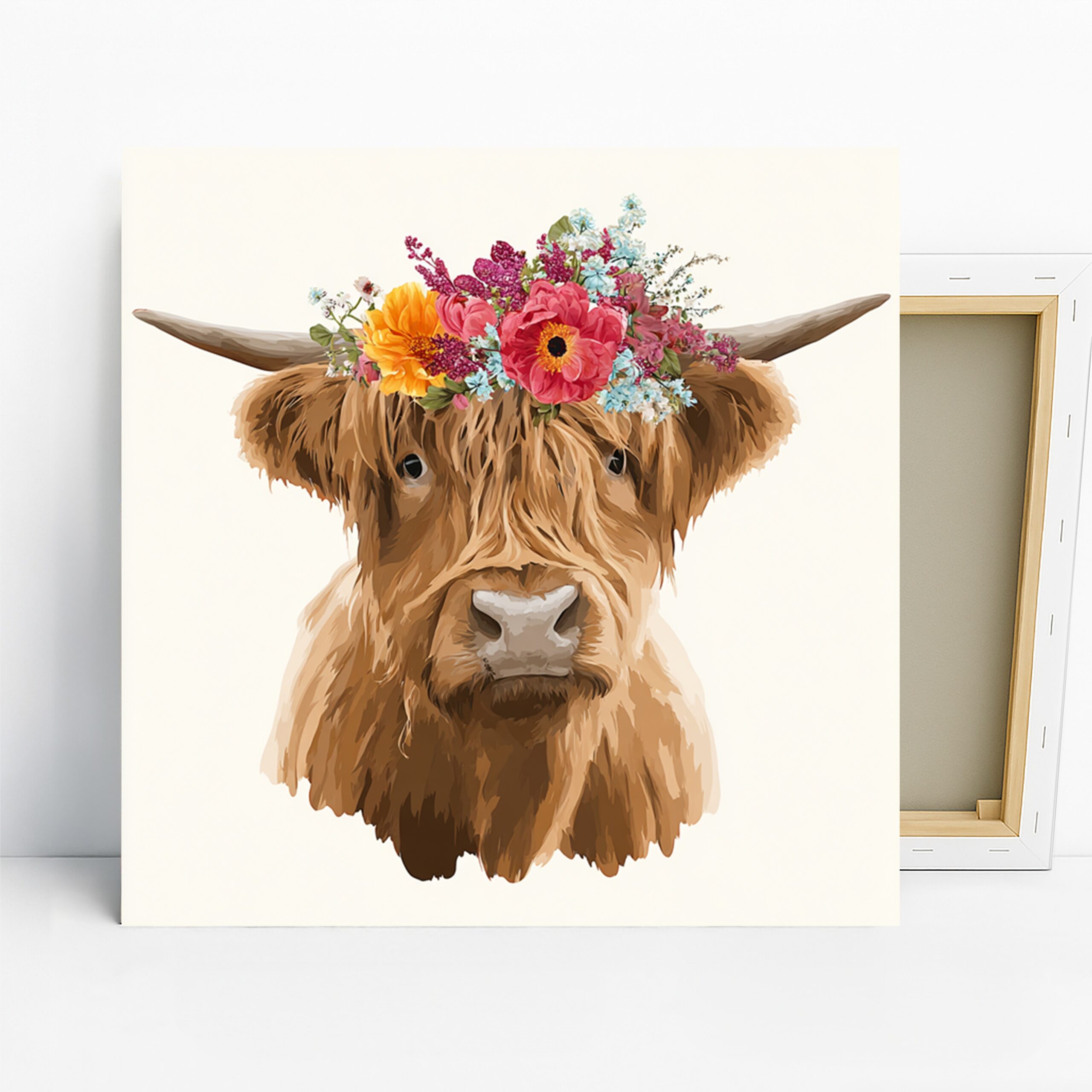 1.jpg Highland Cow Art