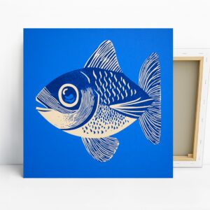 Blue Fish Art
