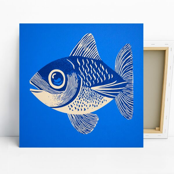 Blue Fish Art