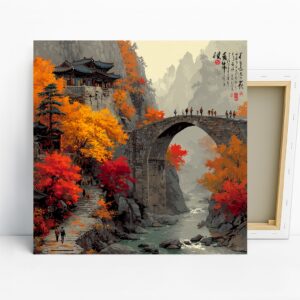 Autumn Bridge Sanctuary Art