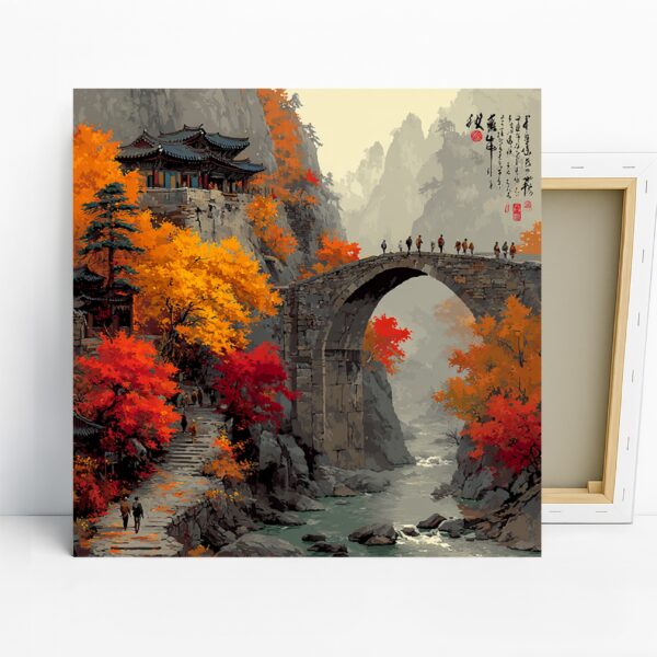 Autumn Bridge Sanctuary Art