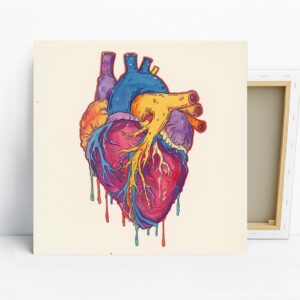 Anatomical Heart Art